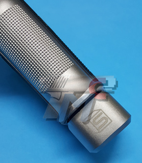 EMG SAI Hi-Capa Gas Blow Back Pistol (4.3inch) (Silver) - Click Image to Close